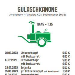 Die Gulaschkanone ist endlich zurück ...