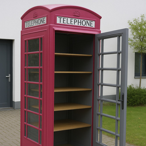 Neues Vereinsprojekt: Unsere Büchertausch-Telefonzelle