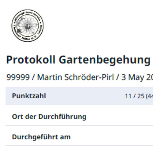 Erstmals KI-gestützte Gartenbegehung – ein Schritt in Richtung Zukunft